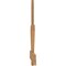 Ekena Millwork Kennewick Timber Gable Bracket, Western Red Cedar, 84"W x 38"H x 1 1/2"D x 5 1/2"F, 11/12 Pitch GBW084X38X0206KEN00SWR - alternate 2